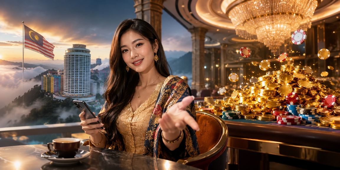 Pengalaman kasino mudah alih bergaya Melayu di Genting Highlands Malaysia